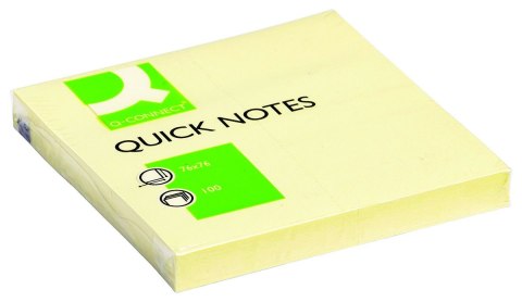Notes samoprzylepny (karteczki) żółty 100k [mm:] 76x76 Q-Connect (KF10502)