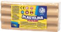 Plastelina Astra 1 kol. cielista 1000g