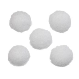 Pompony Titanum Craft-Fun Series biały 120 szt (282925)