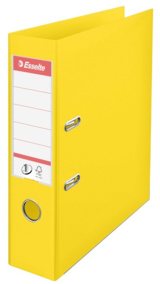 Segregator dźwigniowy No.1 Power Vivida A4 75mm żółty Esselte (624070)