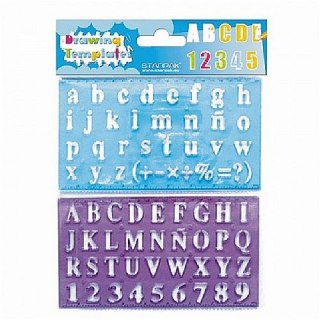 Szablon Cyferki i literki Starpak (276076)