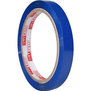 Taśma pakowa 12x66 [mm x m] niebieska Iter A&G