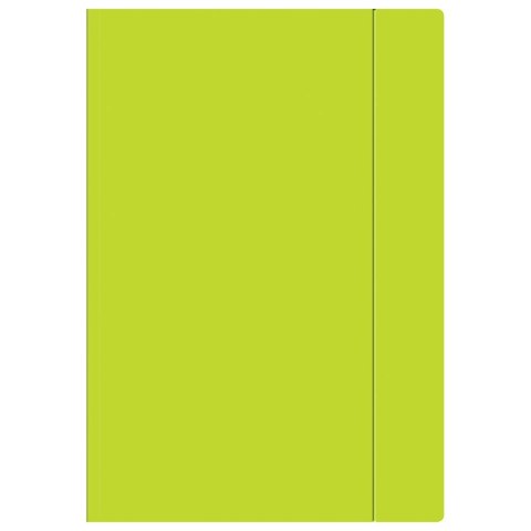 Teczka kartonowa na gumkę A3 mix Interdruk (TEGUFLUOA3)