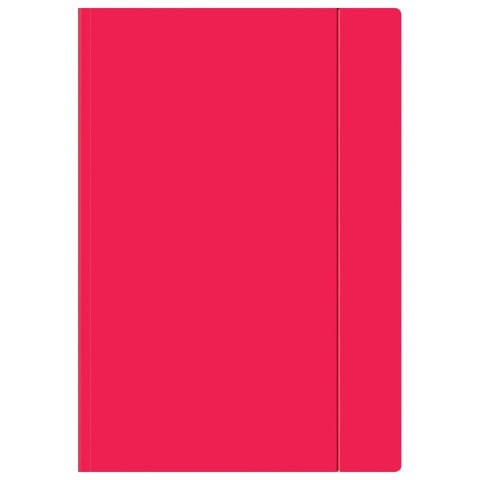 Teczka kartonowa na gumkę A3 mix Interdruk (TEGUFLUOA3)