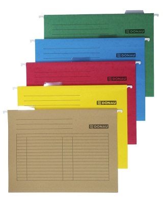 Teczka zawieszkowa A4 zielony karton 230g Donau (7410905-06)