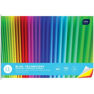 Blok techniczny A4 180g 20k Interdruk (BLTKA4LUX)