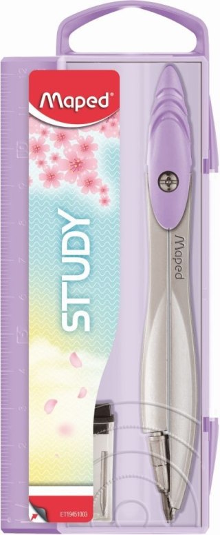 Cyrkiel Study Pastel z grafitem 2 el. Maped (194510)