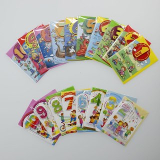 Kartka składana B6 lata Art Nuvo