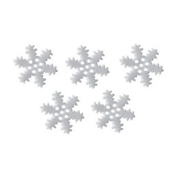 Konfetti Titanum Craft-Fun Series płatki śniegu 10mm (CR028)