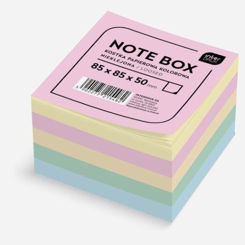 Kostka papierowa mix [mm:] 85x85x 50 Interdruk (KOSPAPFKNK5)