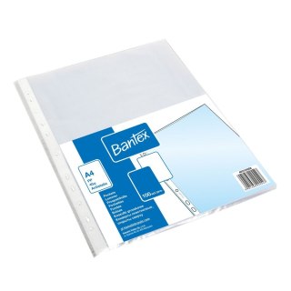 Koszulki na dokumenty groszkowa A4 kolor: bezbarwny 40 mic. Bantex (400124958)