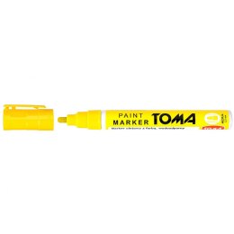Marker olejowy Toma, żółty neonowy 2,5mm okrągła końcówka (TO-440 0 6)