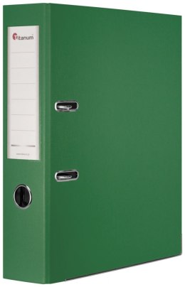 Segregator dźwigniowy Titanum A4 75mm zielony (06)