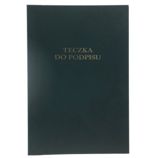 Teczka do podpisu A4 zielony 20k. Barbara (1822225)