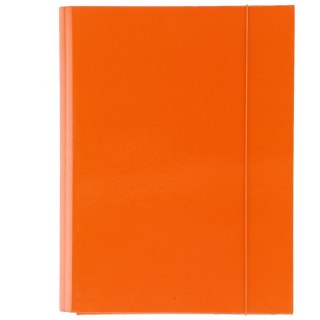 Teczka z szerokim grzbietem na gumkę A4 pomarańczowy Barbara (1821032)