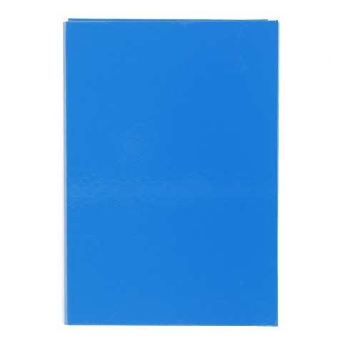 Teczka z szerokim grzbietem na rzep A4 niebieski Barbara (1821019)