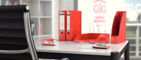 Zszywacz Wow NeXXt Series czerwony jasny 30k (55020020) Leitz