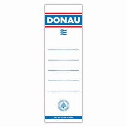 Etykiety opisowe do segregatora Donau - biały [mm:] 48x153 (8370920-09PL)