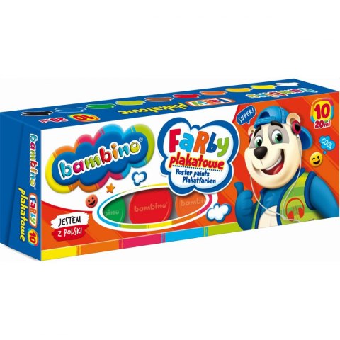 Farby plakatowe St.Majewski 10 kol kolor: mix 20ml 10 kolor. Farby plakatowe St.Majewski 10 kol kolor: mix 20ml 10 kolor.