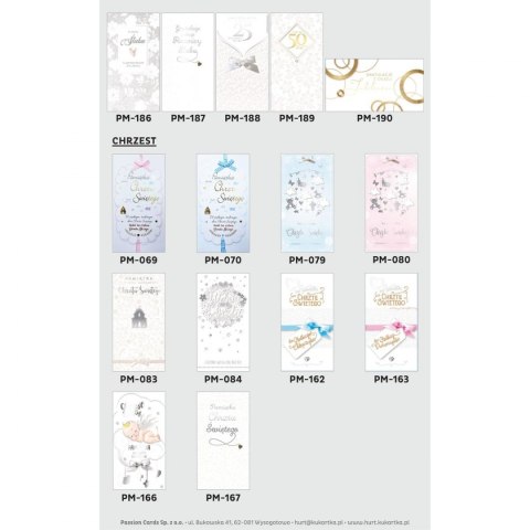 Kartka składana PM (mix) [mm:] (mix)x(mix) Kukartka