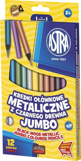 Kredki ołówkowe Jumbo 12 kol. Astra (312114003)