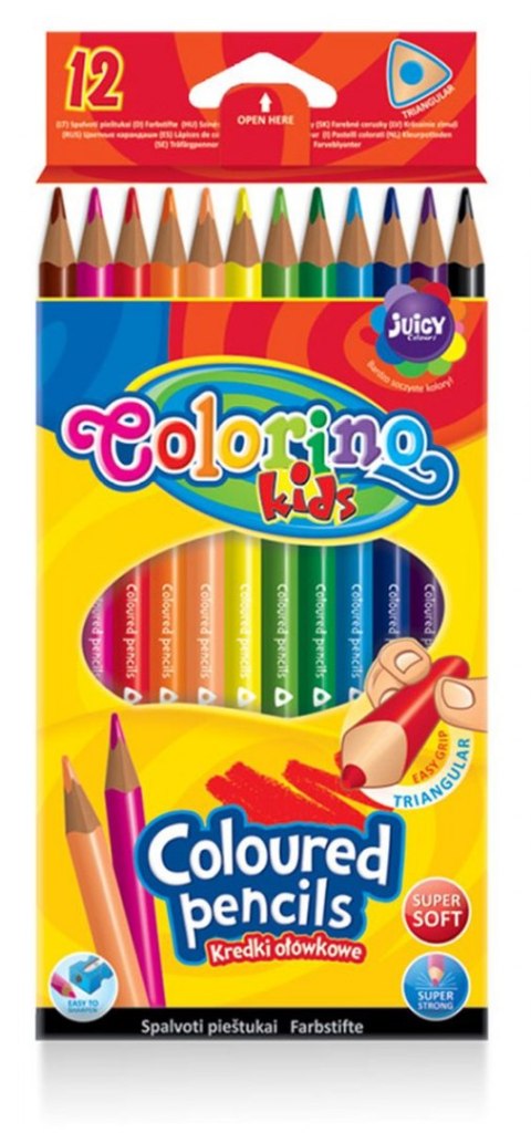 Kredki ołówkowe Patio Colorino 12 kol. (51798) Kredki ołówkowe Patio Colorino 12 kol. (51798)