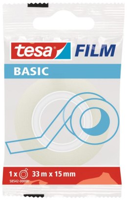 Taśma biurowa Tesa Basic 15mm 33m (58542-0000-00)