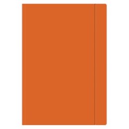 Teczka kartonowa na gumkę Interdruk A4+ kolor: pomarańczowy (TEGUFP)