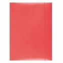 Teczka kartonowa na gumkę A4 czerwony 300g Office Products (21191131-04)
