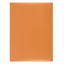 Teczka kartonowa na gumkę A4 pomarańczowy 300g Office Products (21191131-07)