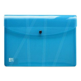 Teczka plastikowa na guzik Hawai A4 mix 300 mic. [mm:] 240x335 Oxford (400031405)