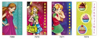 Zaproszenie Duże Dziewczyna Merigraf (5902221801341)