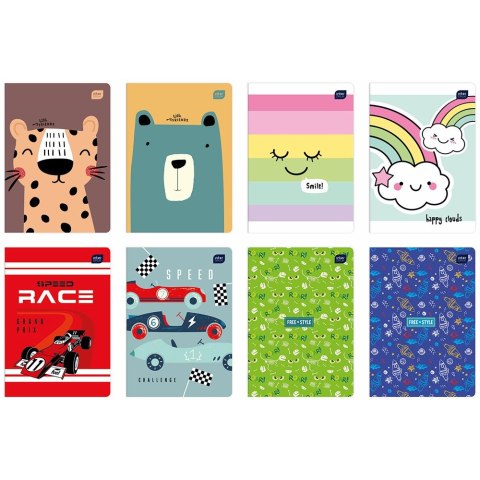 Zeszyt A5 16k. krata [mm:] 148x210 Interdruk (ZE16KFK)