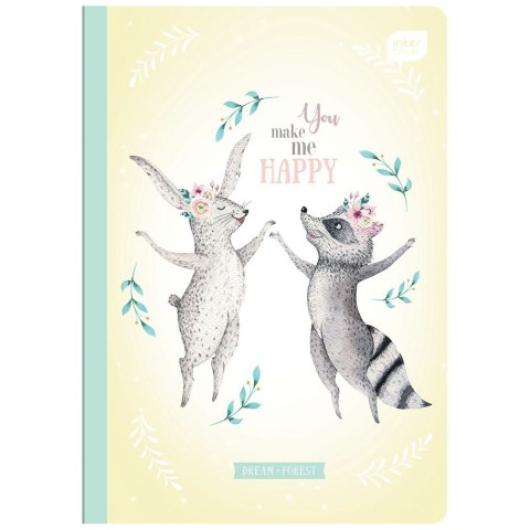 Zeszyt A5 32k. 70g krata [mm:] 148x210 Interdruk (ZE32KFK)