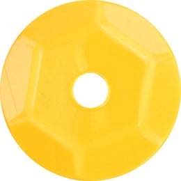 Cekiny Titanum Craft-Fun Series Okrągłe pastelowe żółte