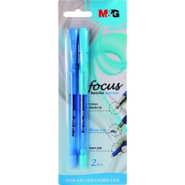 Długopis M&G Focus Semi Gel niebieski 0,5mm (ABP62977)