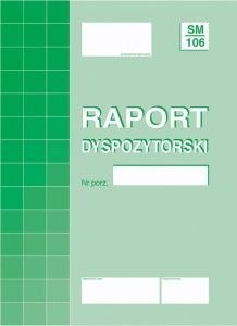 Druk offsetowy raport dyspozytorski SM/106 A4 40k. Michalczyk i Prokop (804-1)