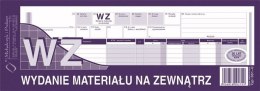 Druk samokopiujący WZ wydanie materiału na zewnątrz 1/2 A4 80k. Michalczyk i Prokop (361-0)