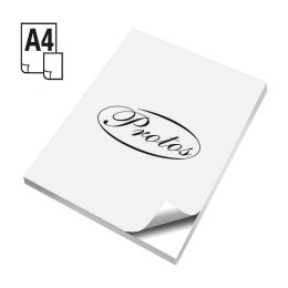 Etykieta samoprzylepna Protos A4 - biały [mm:] 210x297