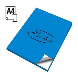 Etykieta samoprzylepna Protos A4 - niebieski [mm:] 210x297
