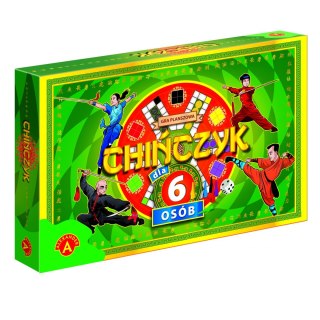 Gra planszowa Chińczyk dla 6 osób chińczyk Alexander