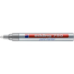 Marker specjalistyczny Edding, srebrny 2,0-4,0mm okrągła końcówka (750/054/S ED)