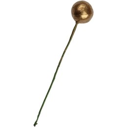 Ozdoba na piku Titanum Craft-Fun Series kulka złota (16088A)