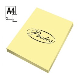Papier kolorowy A4 żółty jasny 160g Protos