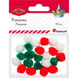 Pompony Titanum Craft-Fun Series mix 24 szt (338616)