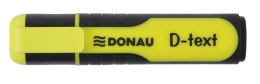 Zakreślacz Donau D-Text, żółty 1,0-5,0mm (7358001PL-11)