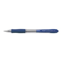 Długopis olejowy Pilot Super Grip niebieski 0,21mm (BPGP-10R-F-L)