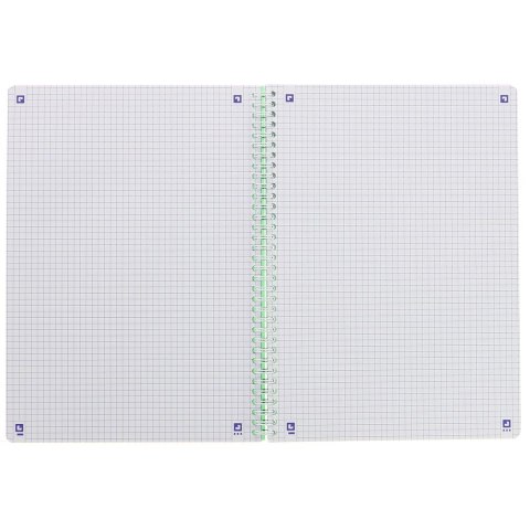 Kołozeszyt (kołonotatnik) Lagoon A4 80k. 90g krata/tagi Oxford (400080673)