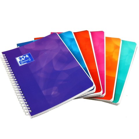 Kołozeszyt (kołonotatnik) Lagoon A5+ 80k. 90g krata/tagi Oxford (400080639)