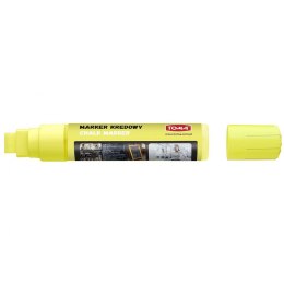 Marker specjalistyczny Toma żółty kredowy, żółty 8,0 - 5,0mm ścięta końcówka (To-290)